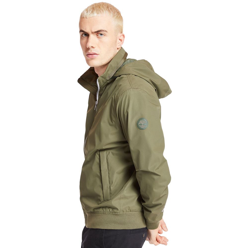 Chaquetas Timberland Argentina Hombre - Kearsarge Sailor Bomber - Verde Oliva - PEFGDQ-395